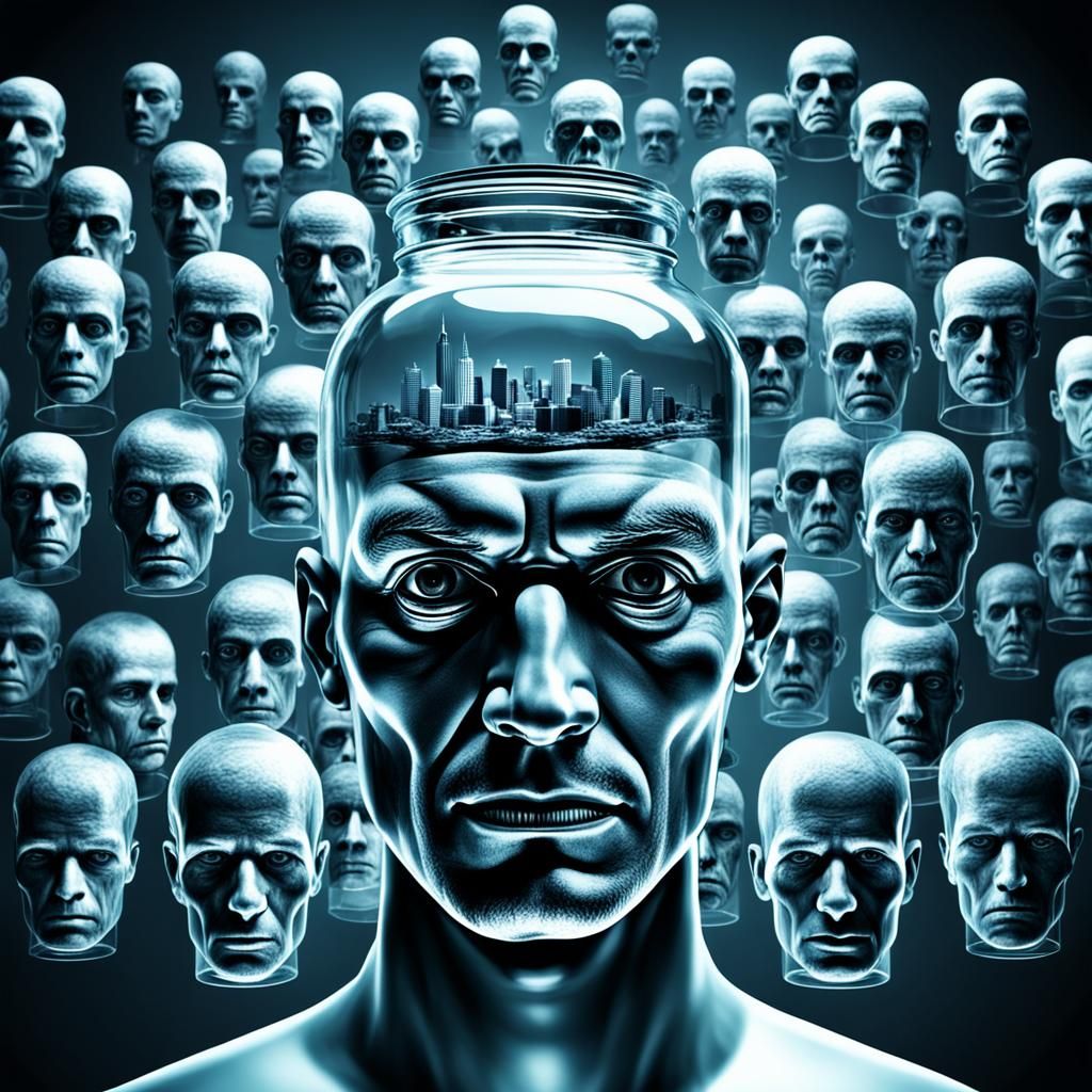 Conceptual Visualization of Dissociative Identity Disorder