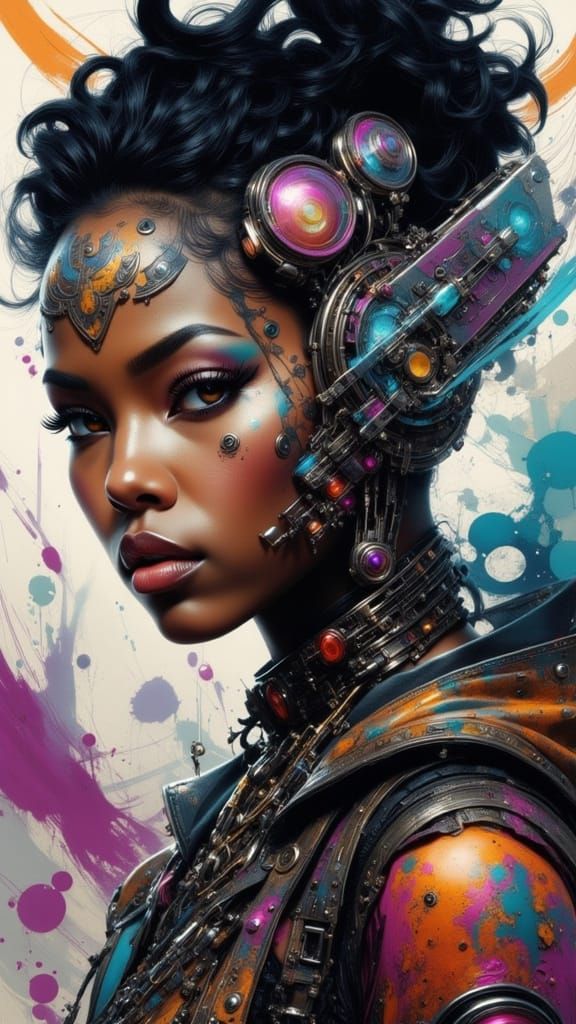 Alien Teenager in Streetwear: Hyperrealistic Portrait