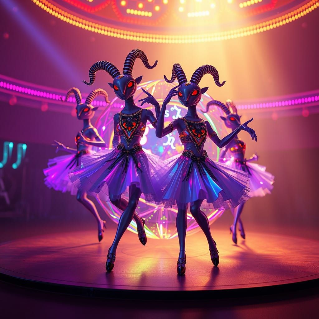 Android Goats Dance in Circuses of the Future