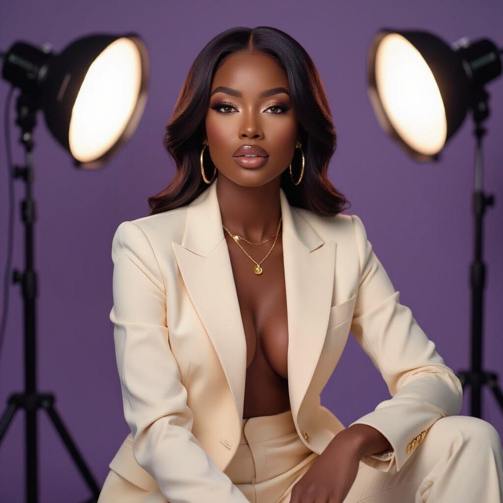 Kaelani Tate: Realistic Portrait in Cinematic Style