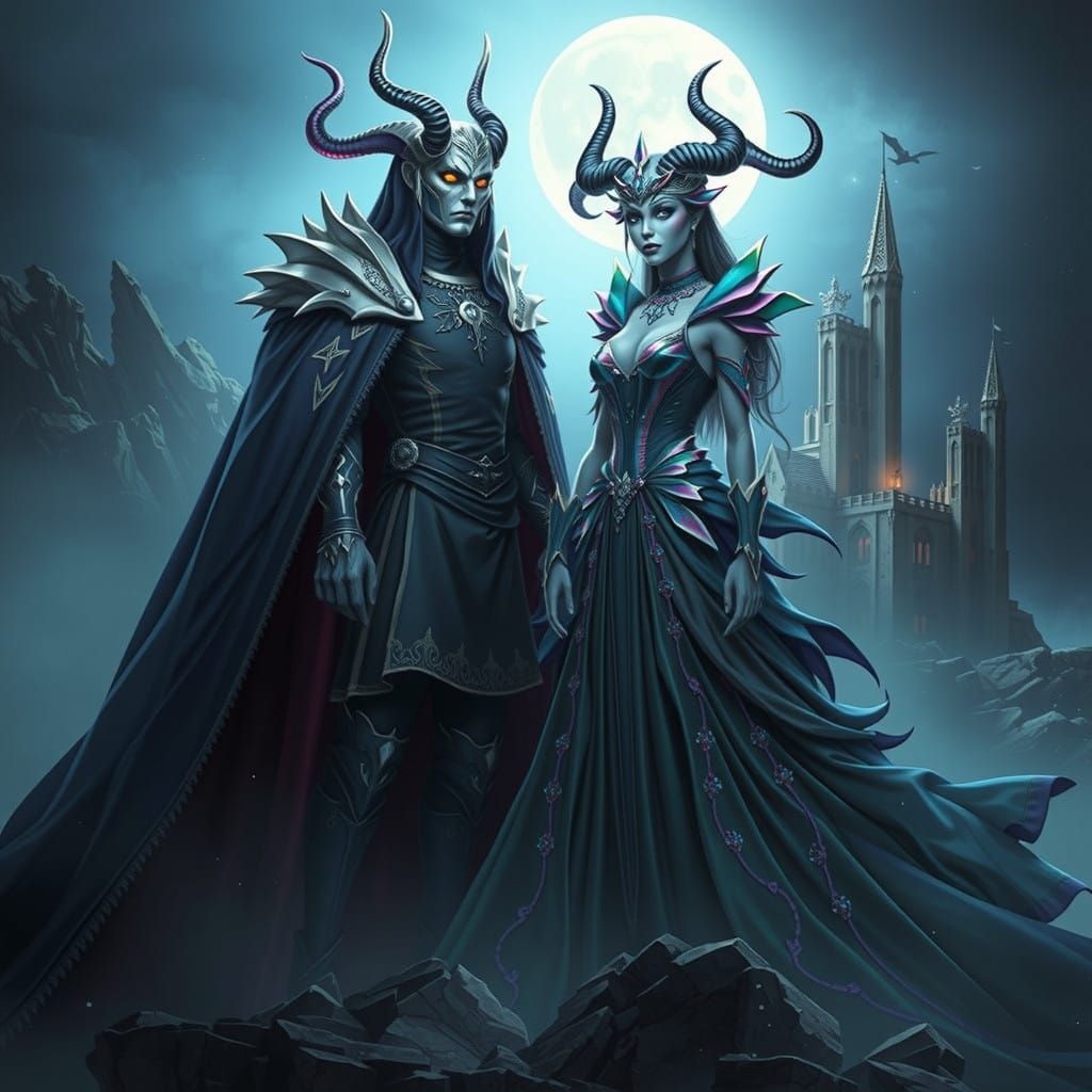 Dark Majesty on Shrouded Mount Olympus