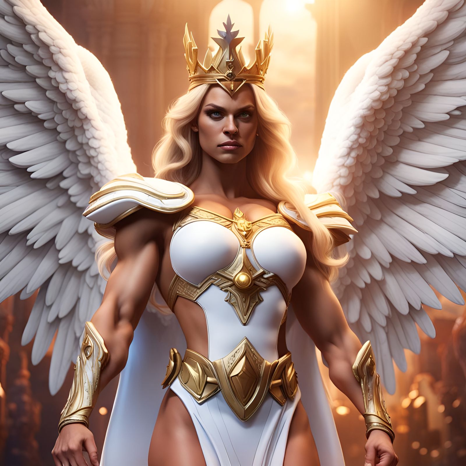 She-Ra as Bodybuilder Queen of Heaven