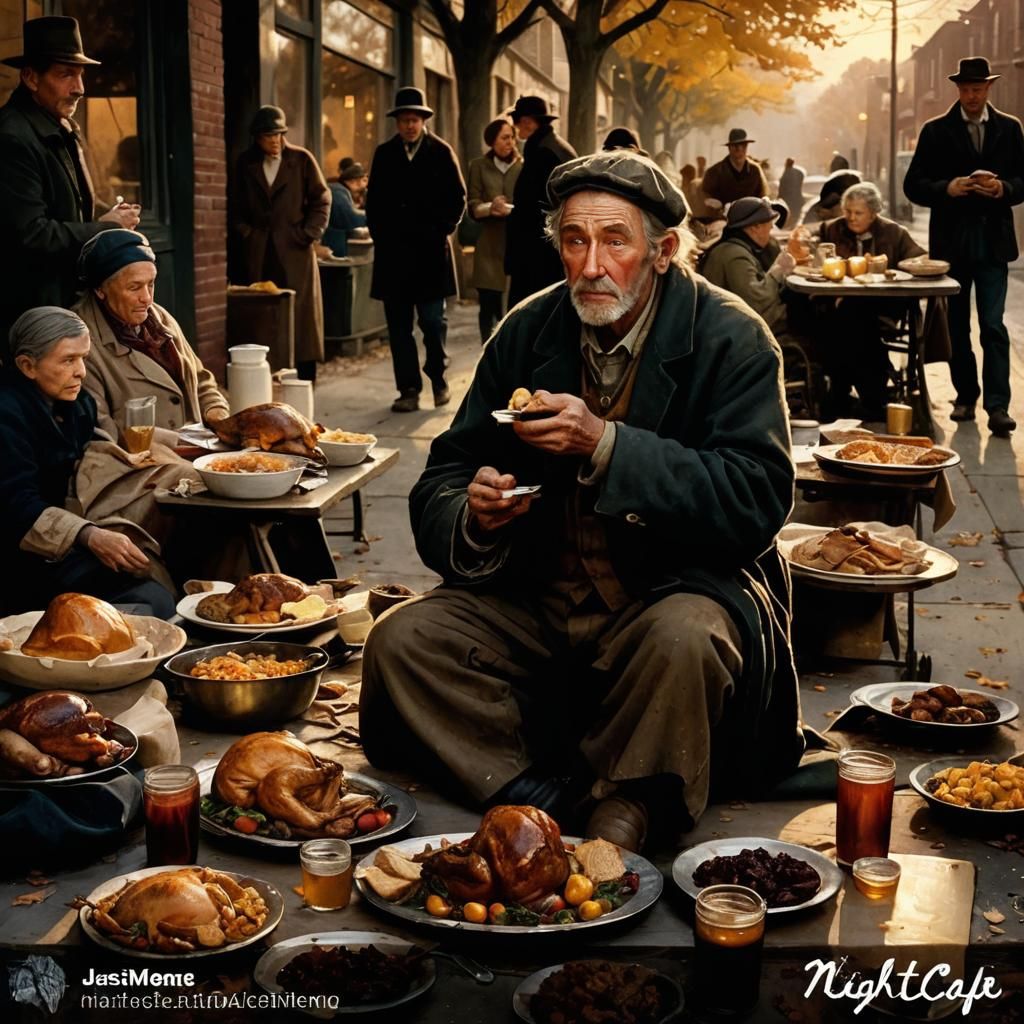 "Thanksgiving For The Desituted, 1930"