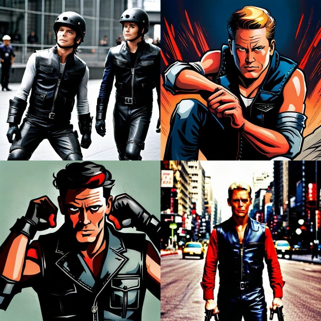 Like little Michael on his motorcycle
With leather pants and a leather brain
He ain't never been the same since Vietnam
...