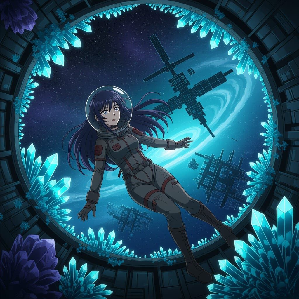 Witch Discovers Alien Flora on Derelict Space Station