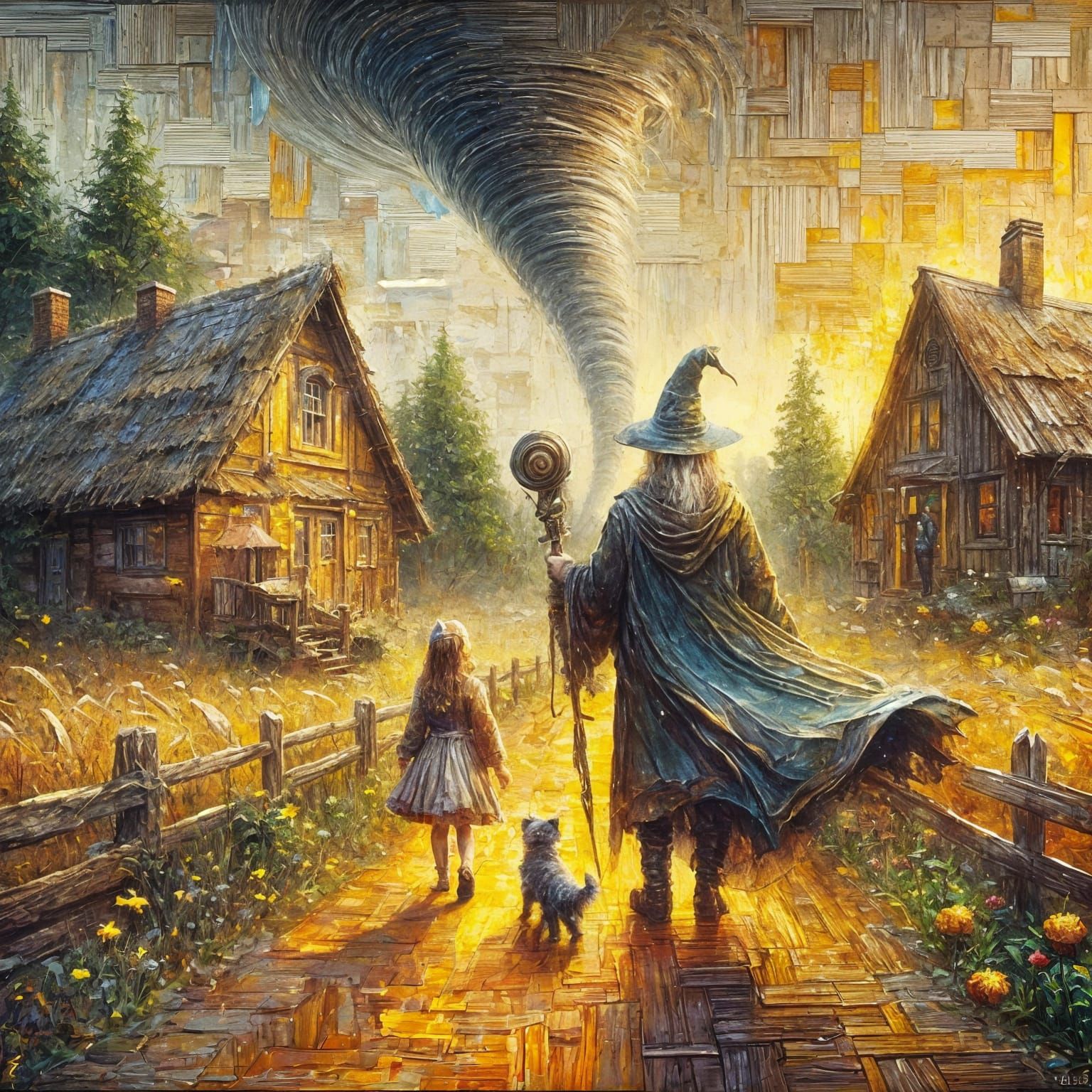 Always on the yellow road...