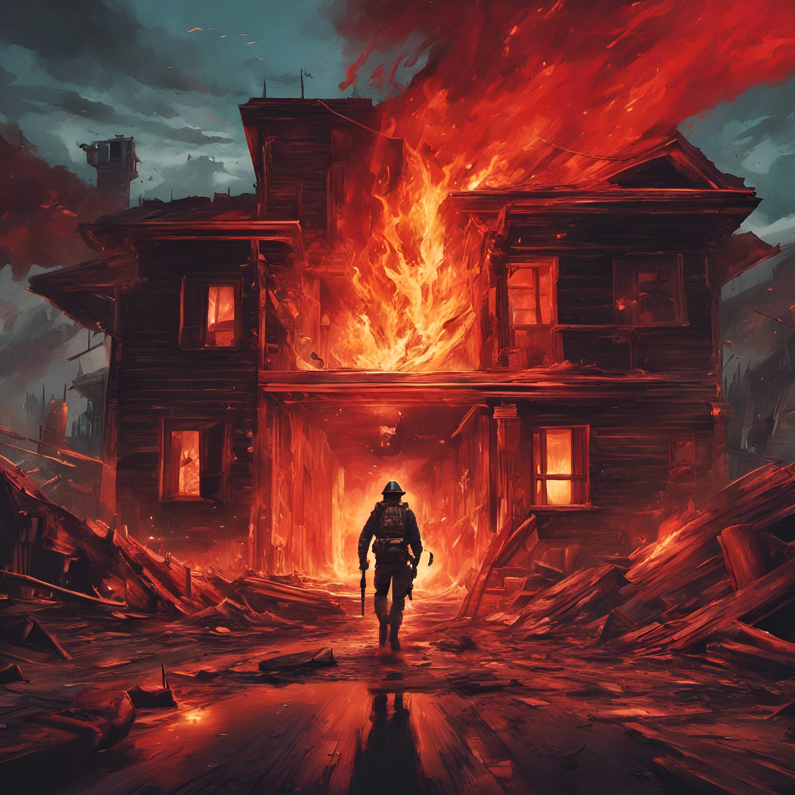 Firefighter Rescue: A Heroic Act of Bravery