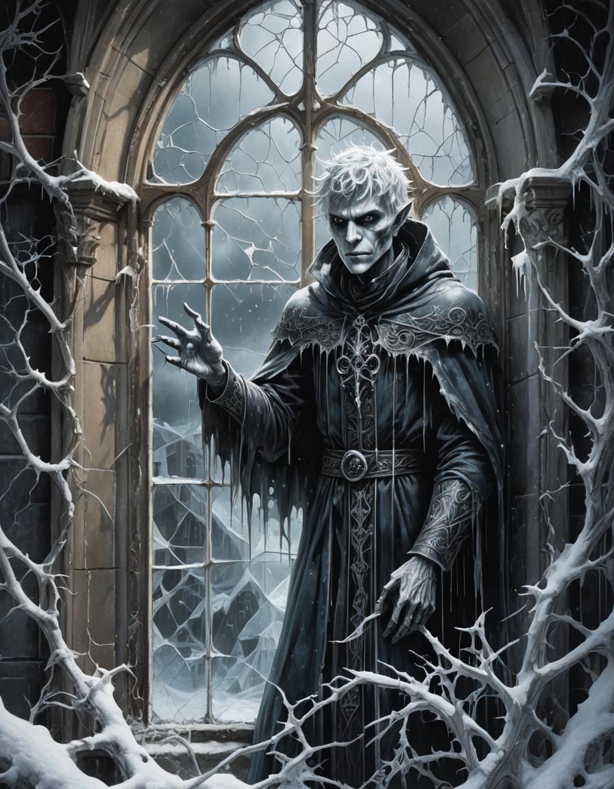 Creepy Jack Frost Creates Icey Gothic Horror