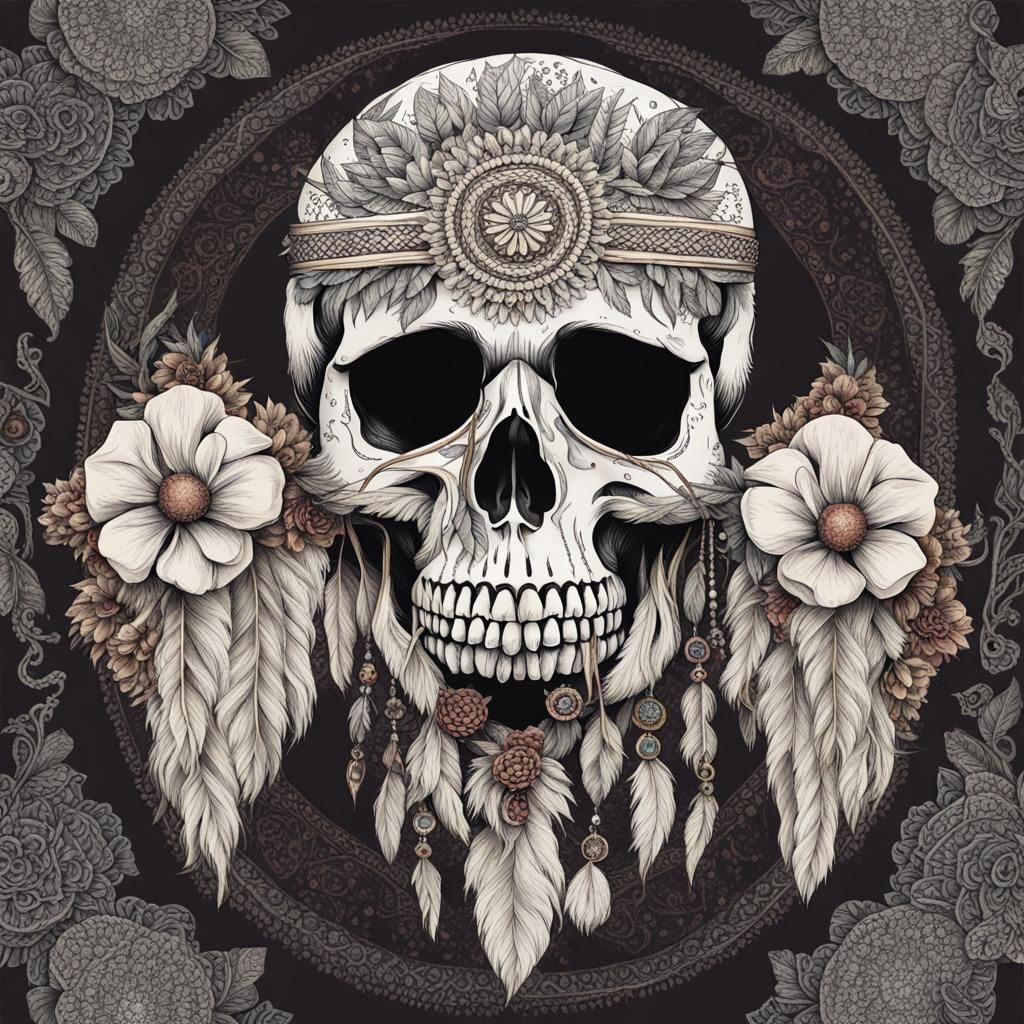 Skull art