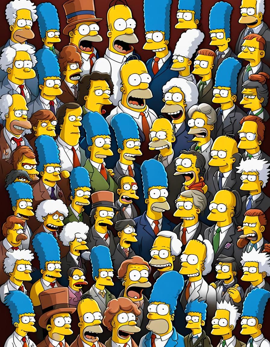 The Simpsons as Muppets: An AI Reimagining