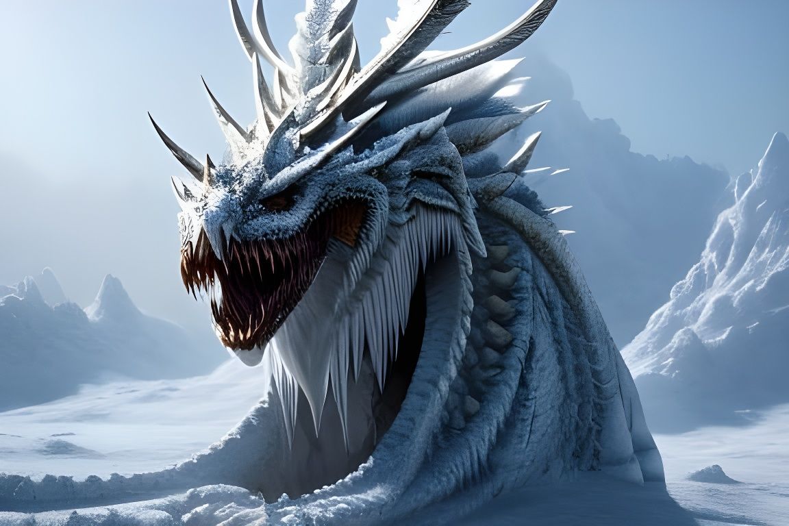 WHITE Dragon