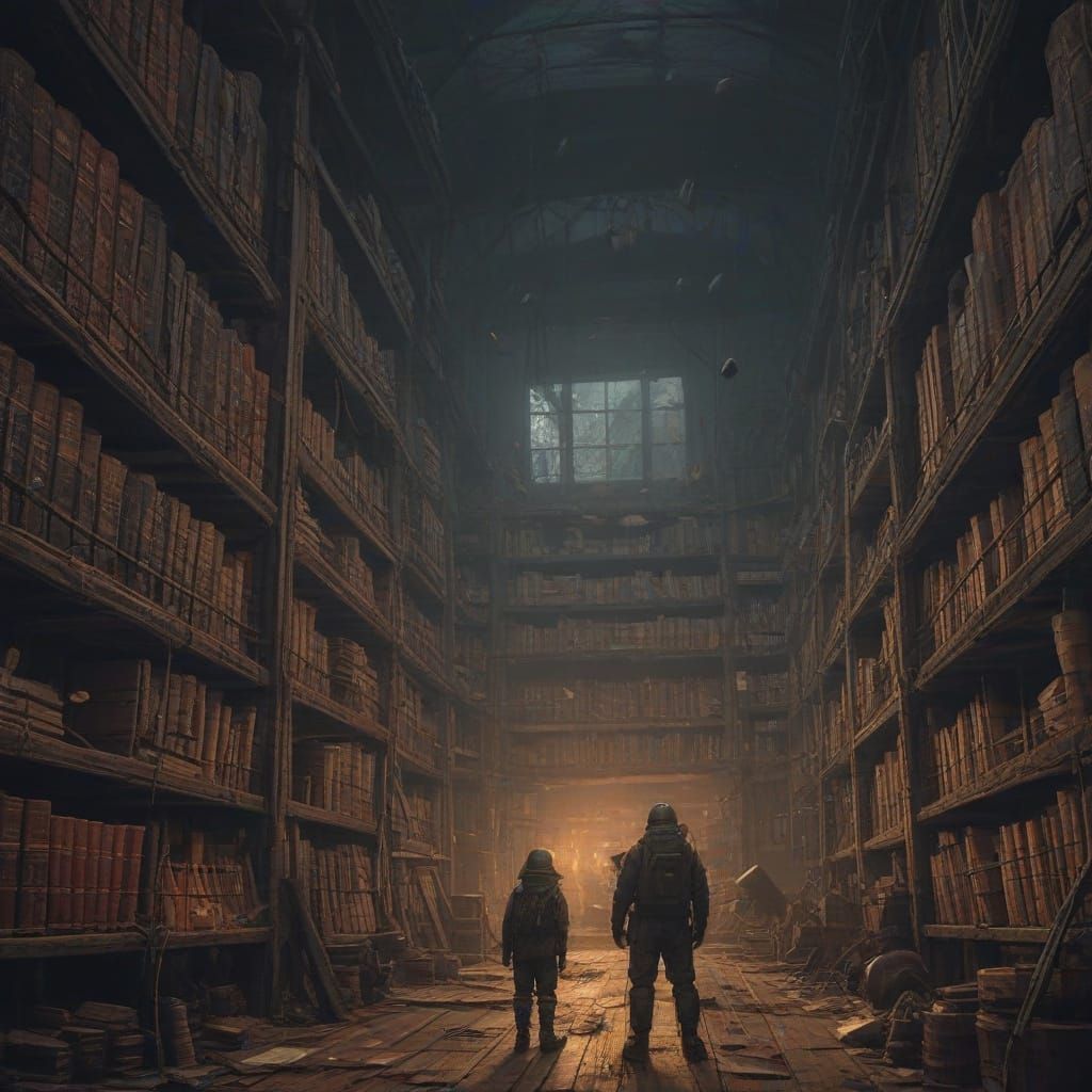 Epic Medieval Football in a Grand Library