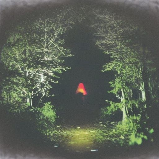 We found something in the woods