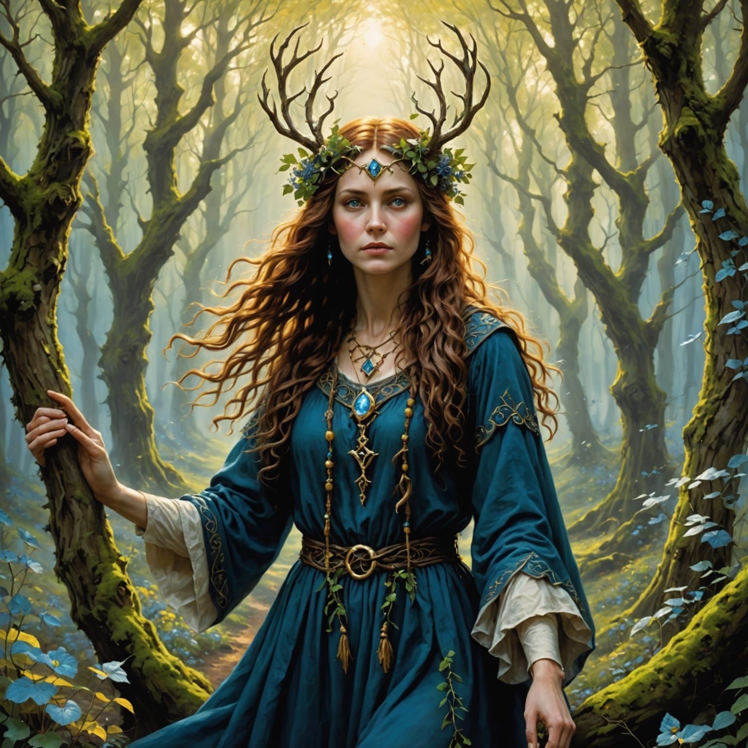 Mystic Druid Sylphs in Harmony Magick