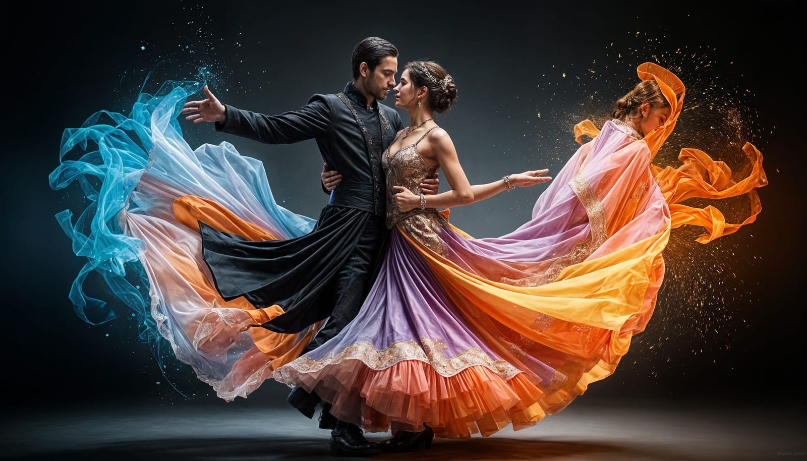 Couple Tzigane in Artistic Style