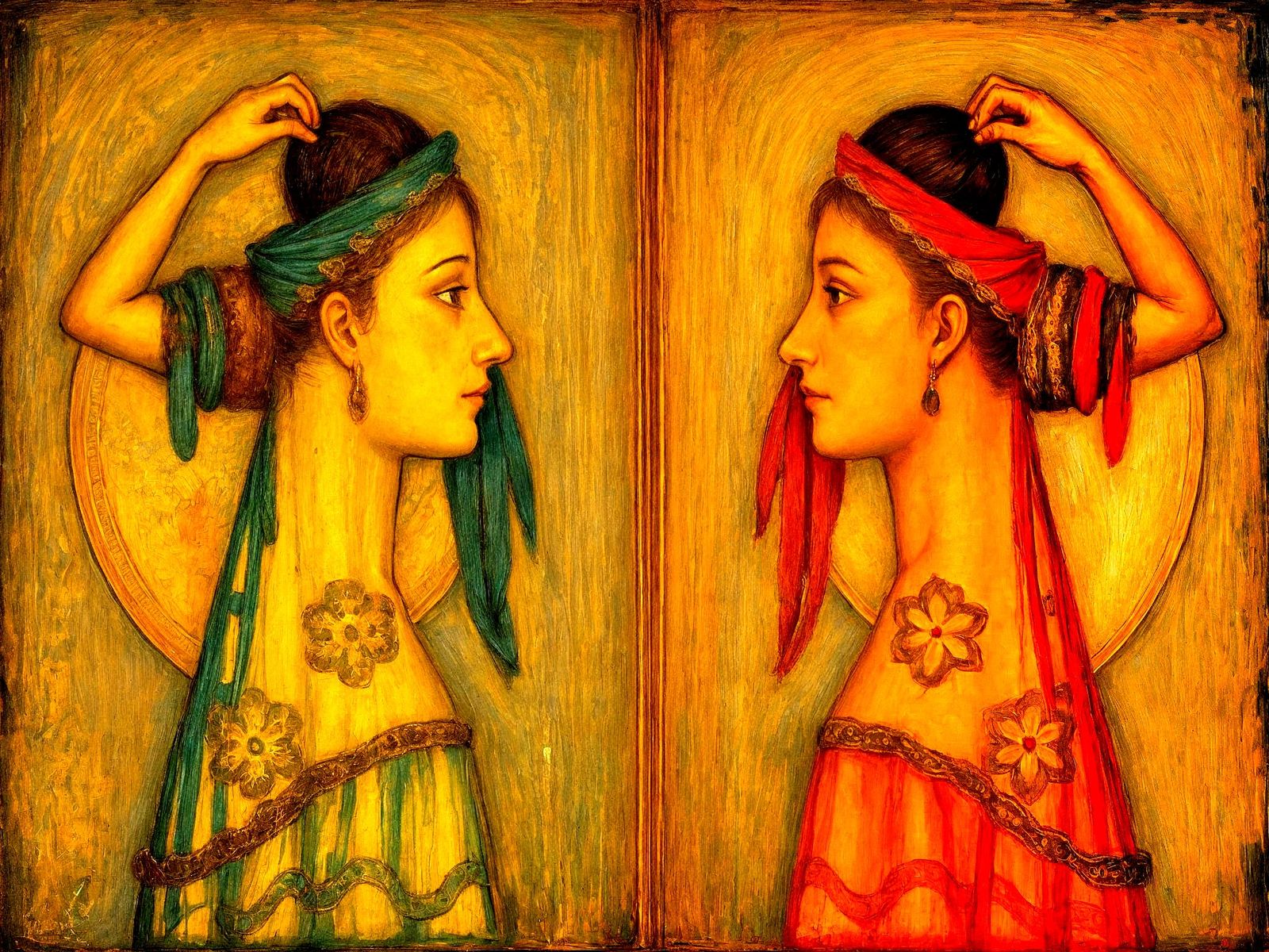 Dreamlike Reflections in an Ethereal Aesthetic