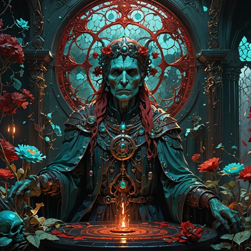 Dementia Nightmare: Dark Fantasy Concept Art