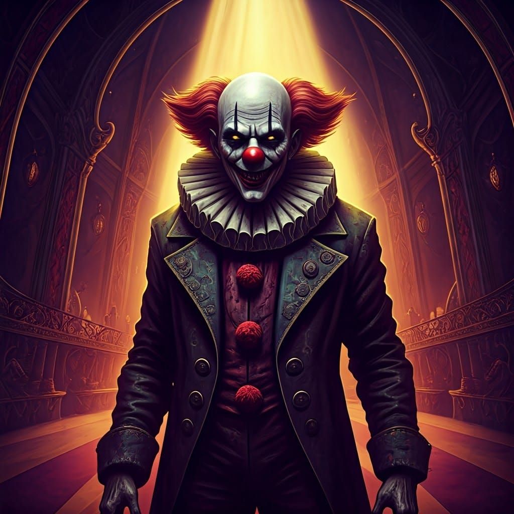 Clown in the Circus of Terror