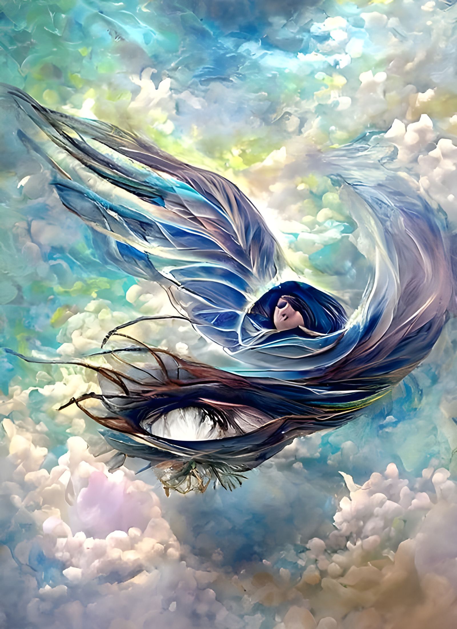 Seeress born in boundless wings of reverie. Her eyes are upon the sky, but her heart belongs to the earth