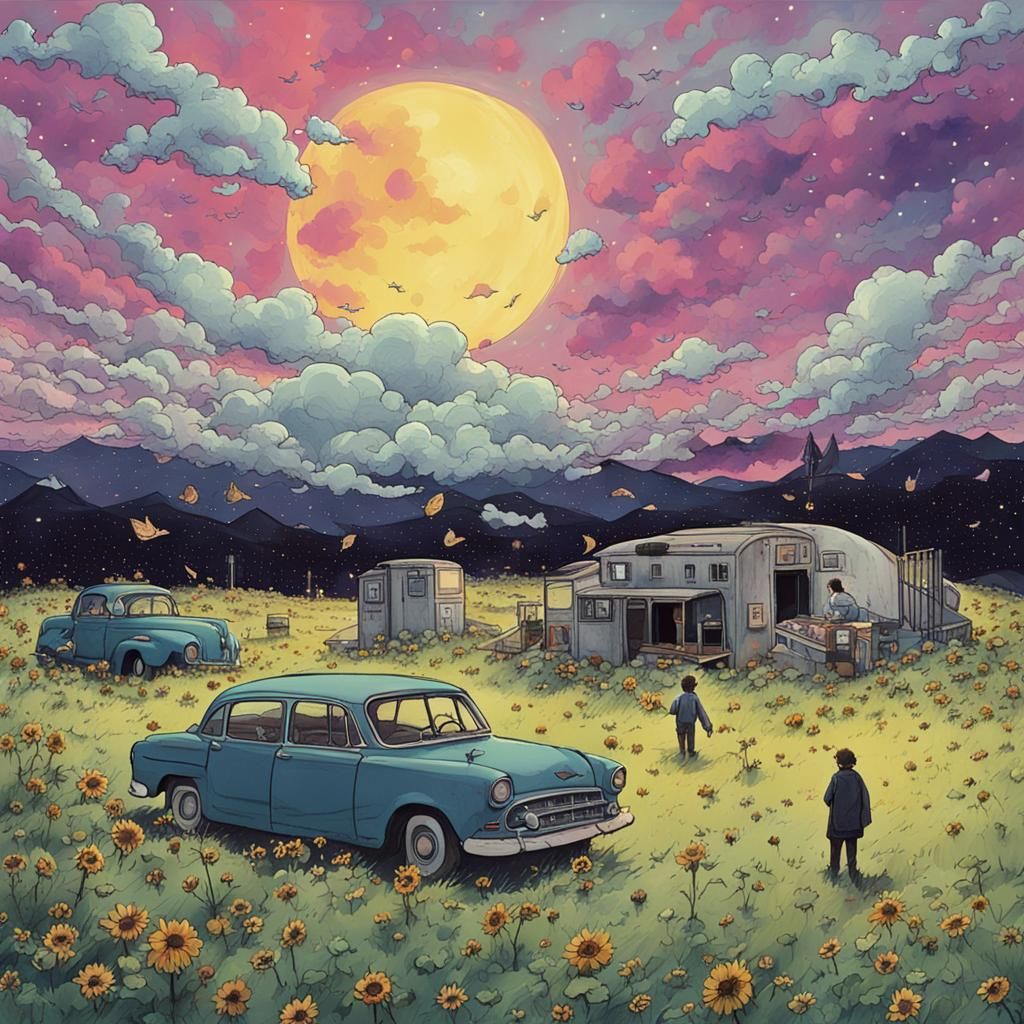 Apocalyptic Lovers: A Matte Painting in Unreal Engine 5