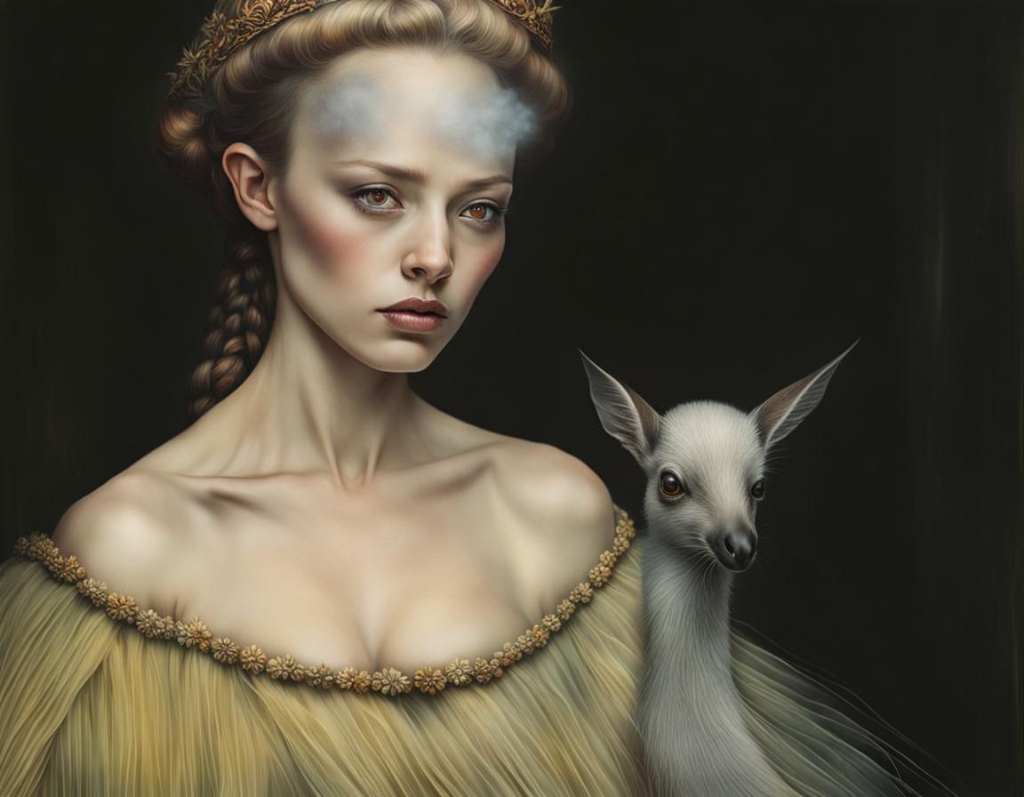 Magical Biological Dreamscape in Chromatic 3D Rendering