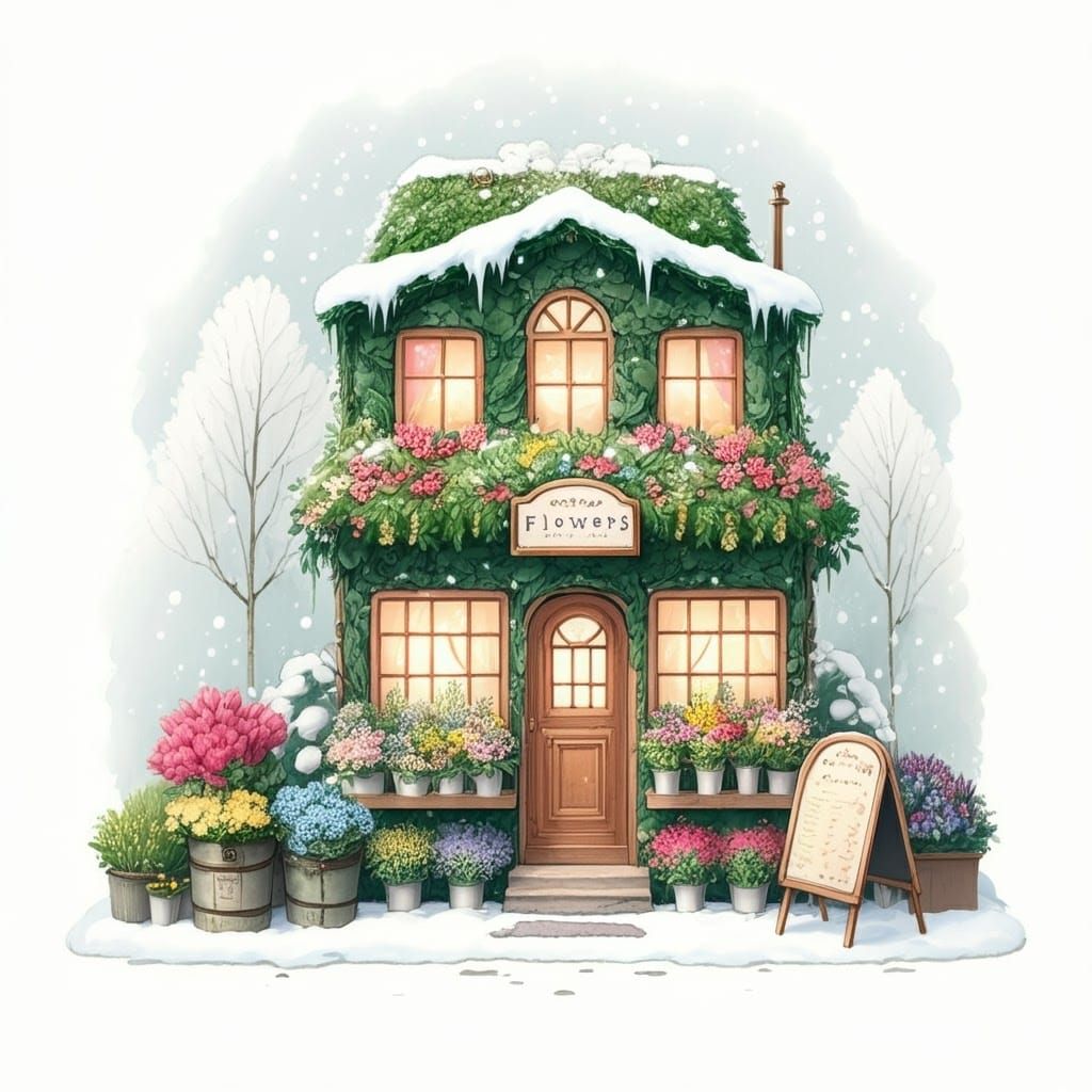 Quaint Little Flower Shop