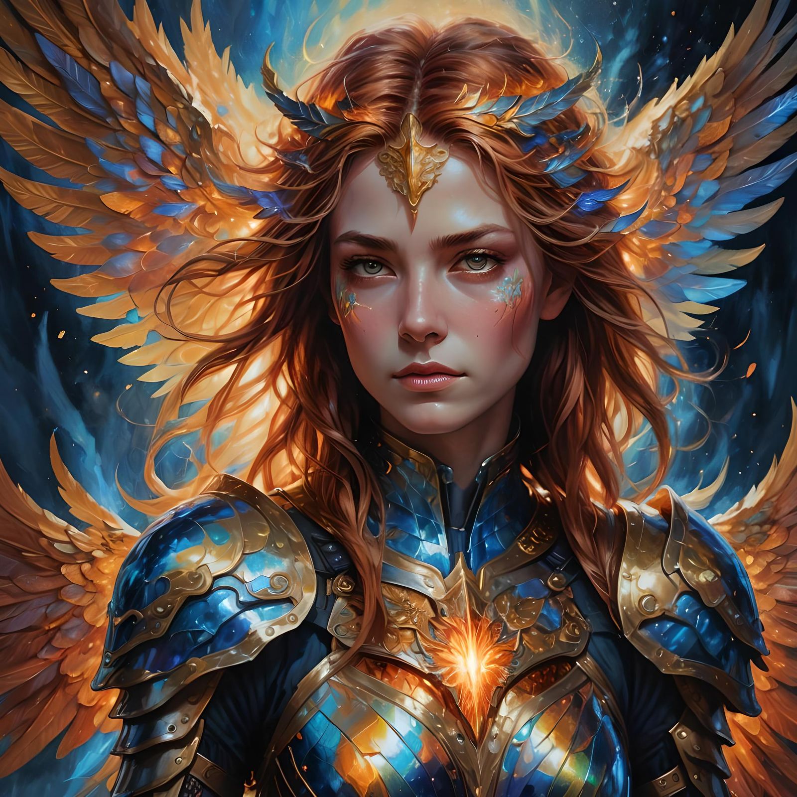 Smoking Wheels Delivery Message in Detailed Matte Painting