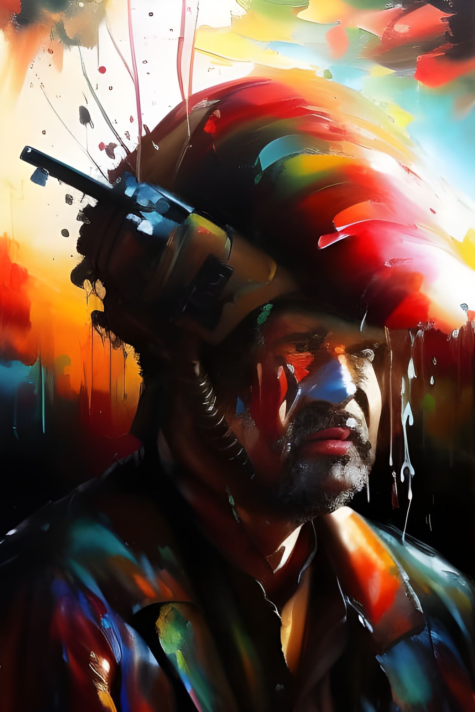 Wild West Scene: Hyperdetailed Impasto Speedpainting