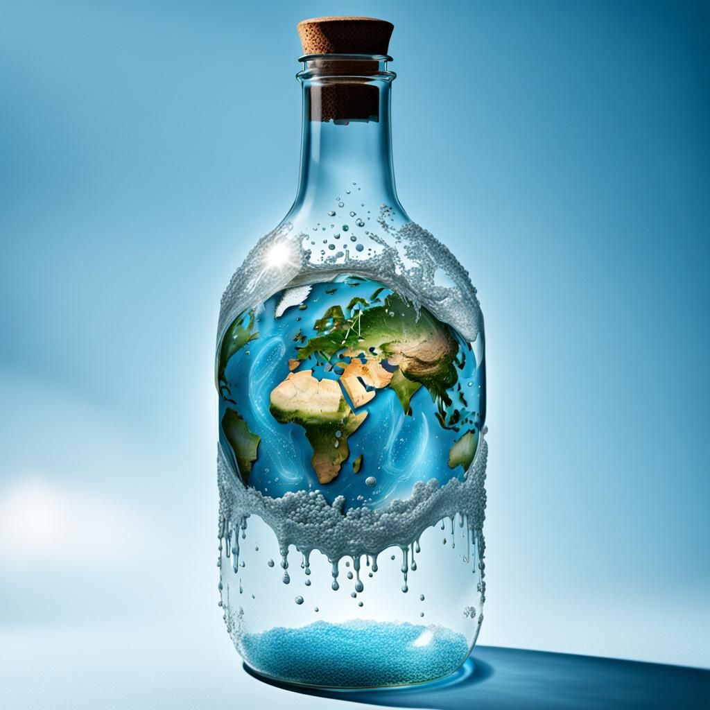 World in a Bottle: Intricate Glass Art
