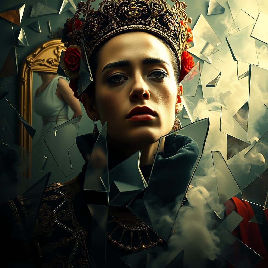 Regal Ego Portrait in Surreal Dreamlike Atmosphere