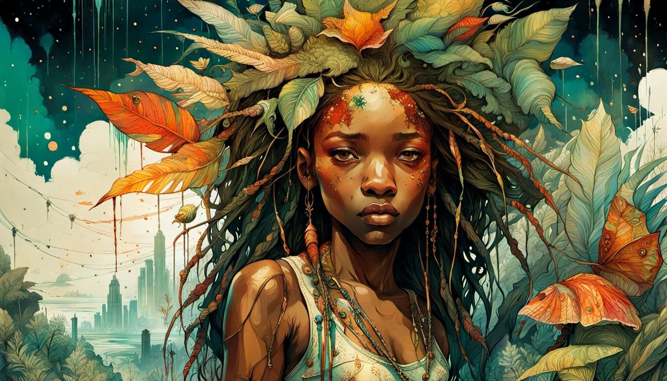 Epic Reggae Masterpiece with 3D Shading