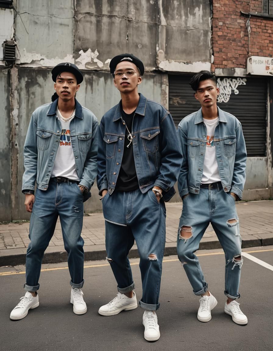 Indonesian Men in Doel Fashion: A Digital Matte Painting