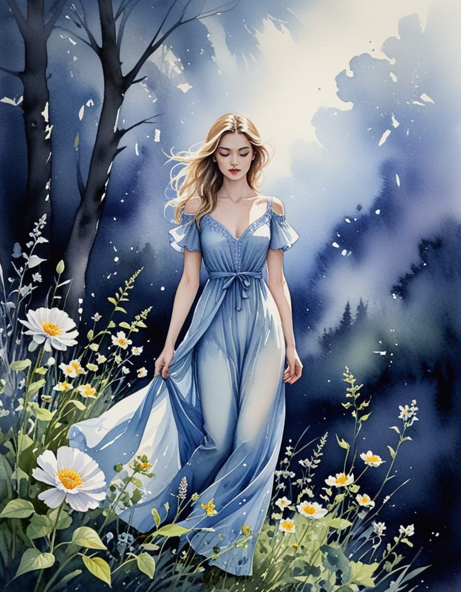 Ethereal Beauty in Mortal Peril