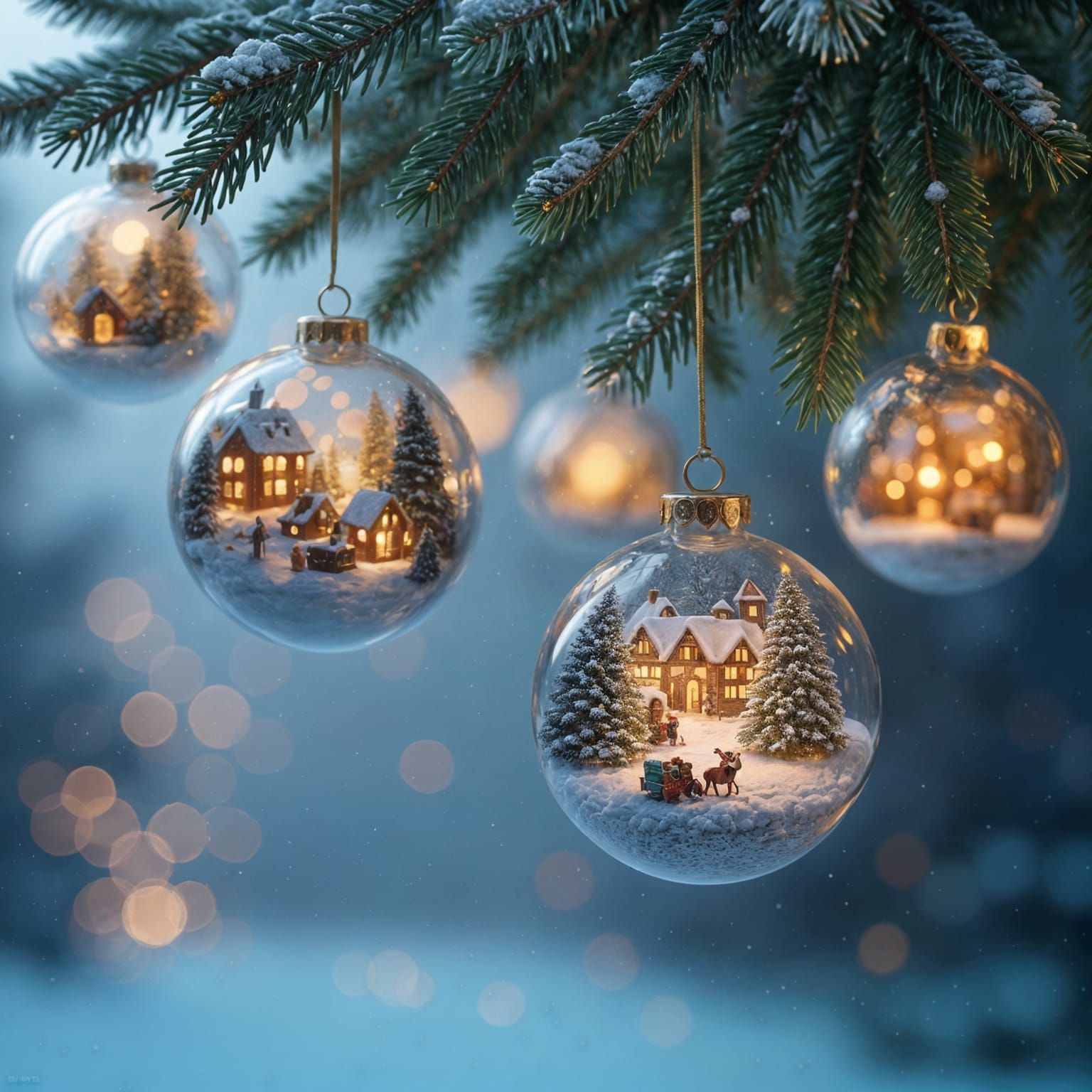 Christmas baubles