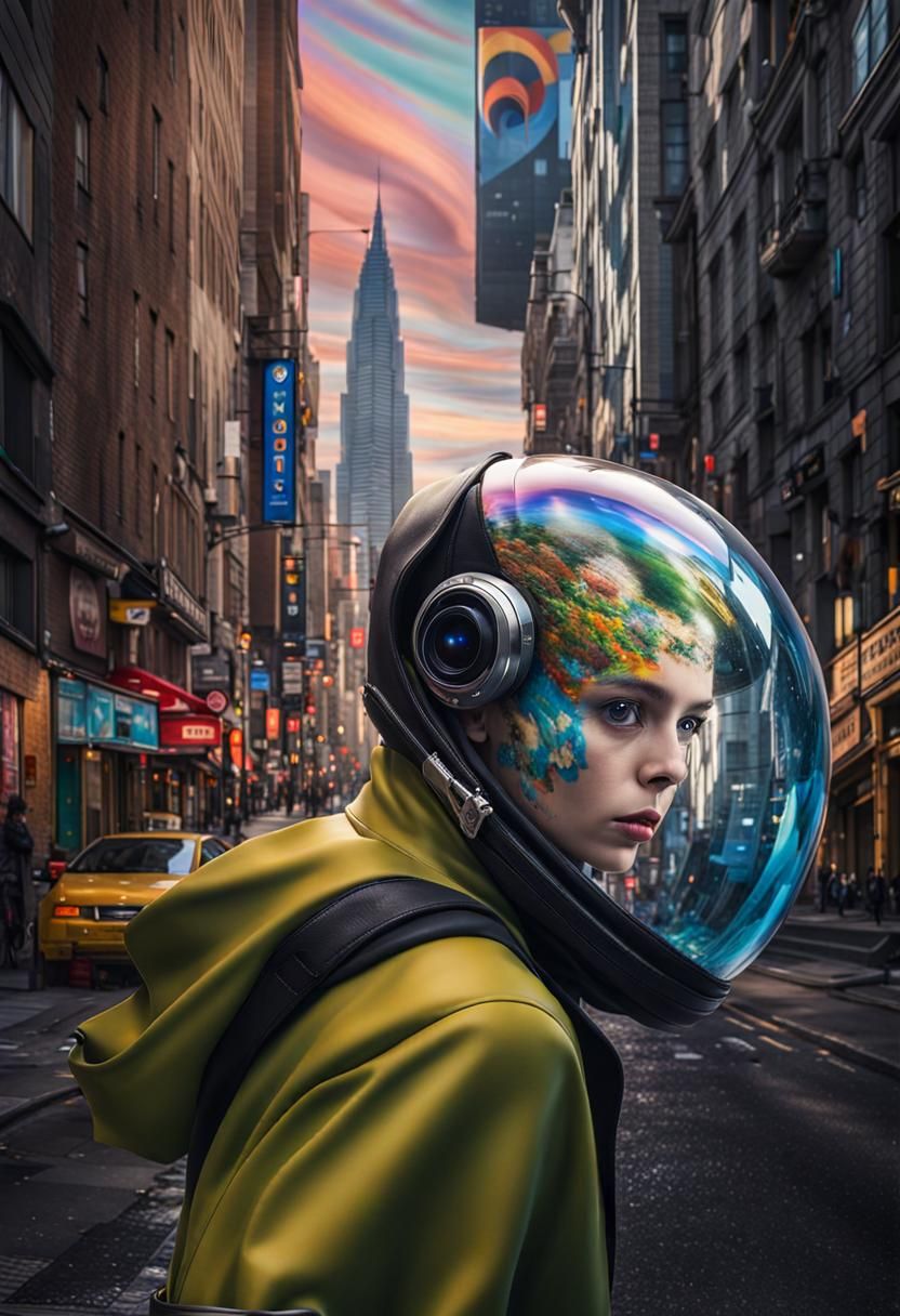 Emotional Life: Hyperrealistic Blending of Earth and Alien E...