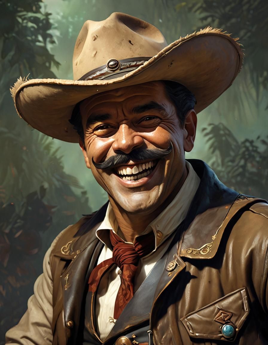 Pancho Villa portrait