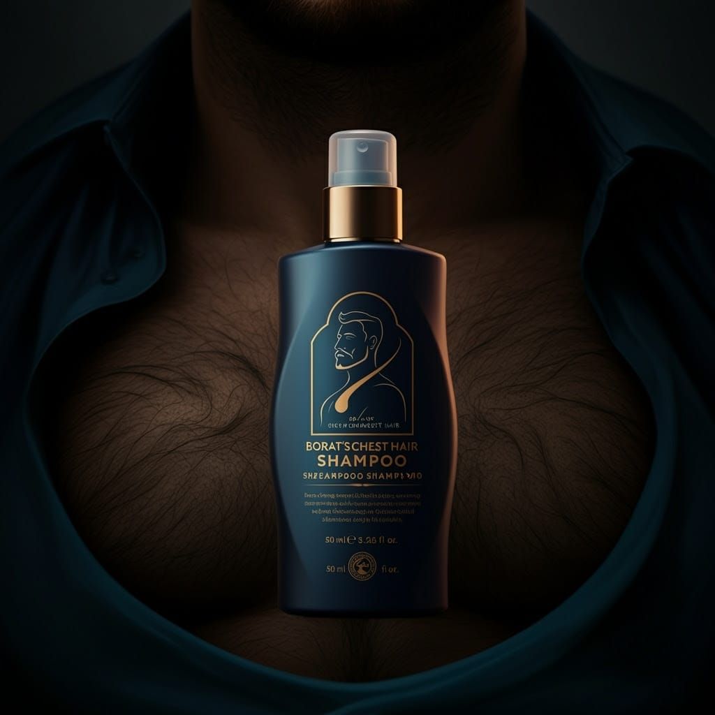 Chest hair shampoo