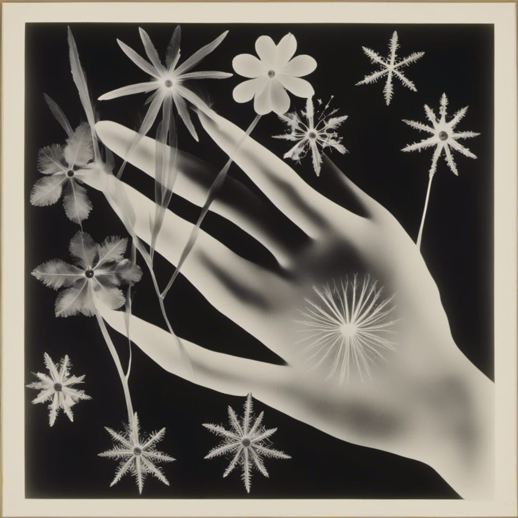 <lora:Photogram Hand 1:1.0> Wow photogram,rayograph by Man R...