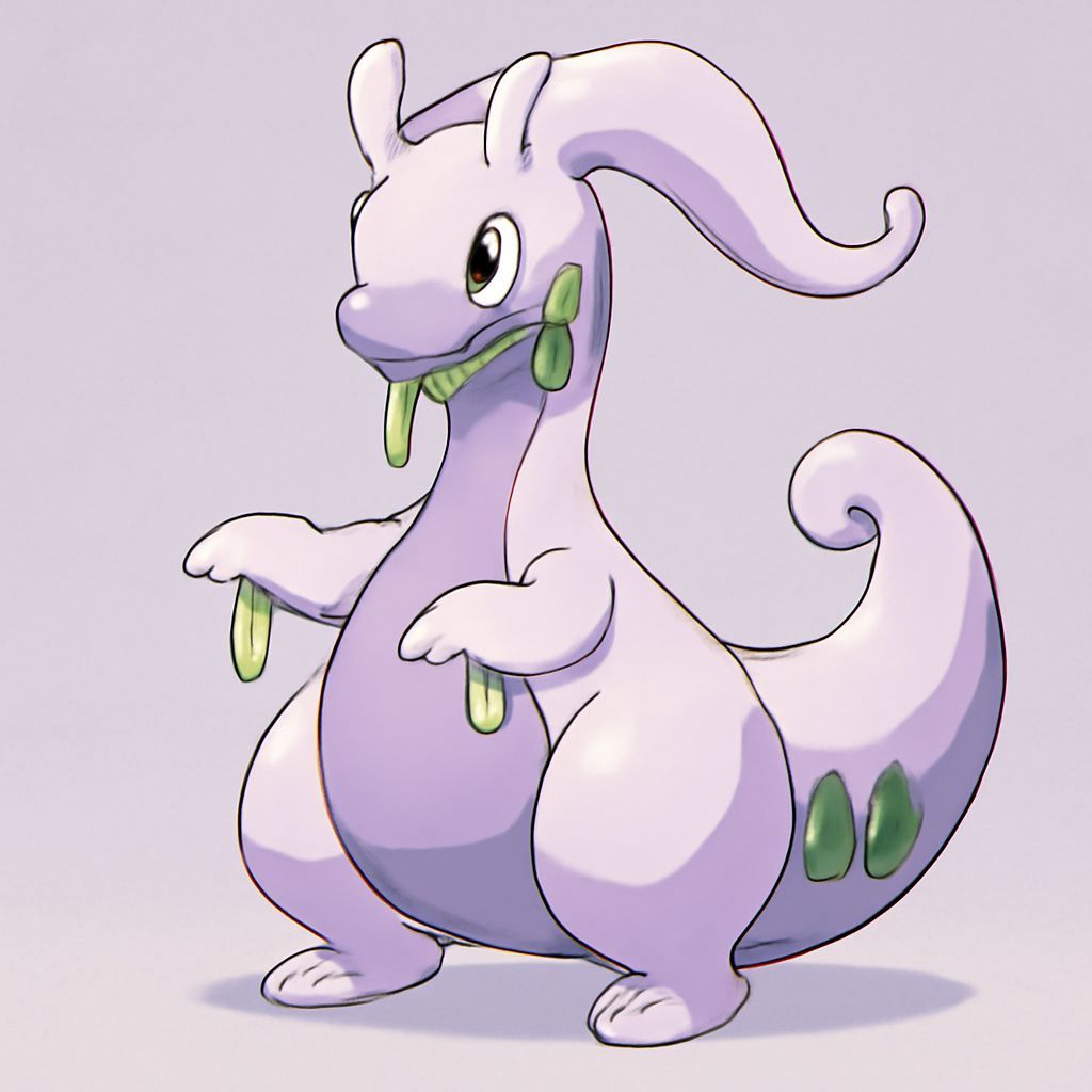 Goodra Pokemon AI Image Rendering