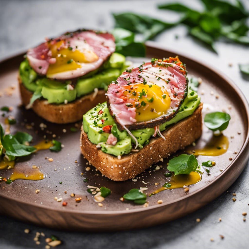 Seared Tuna Avocado Toast