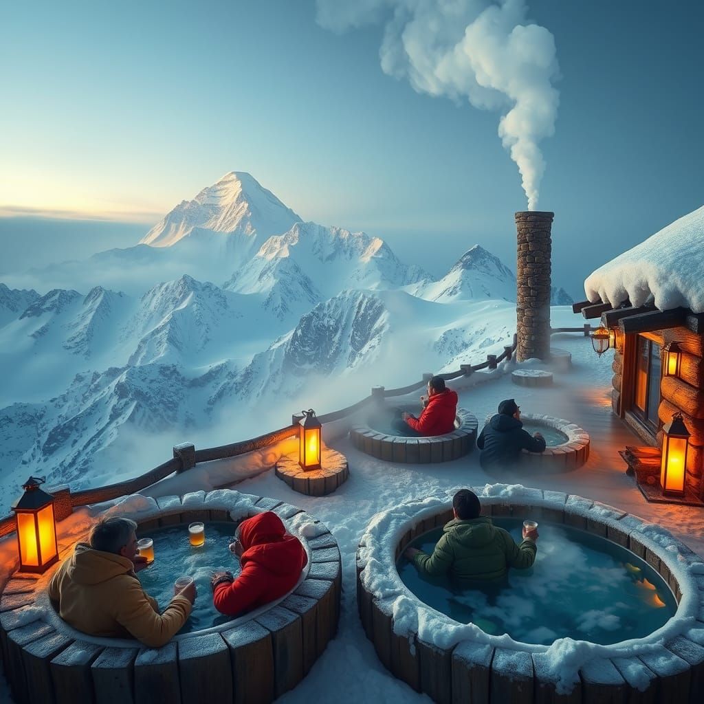 Warm Haven at Mount Everest's Summit