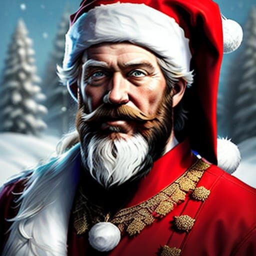 Santa Claus Confused by 'Six - Seven' Internet Craze