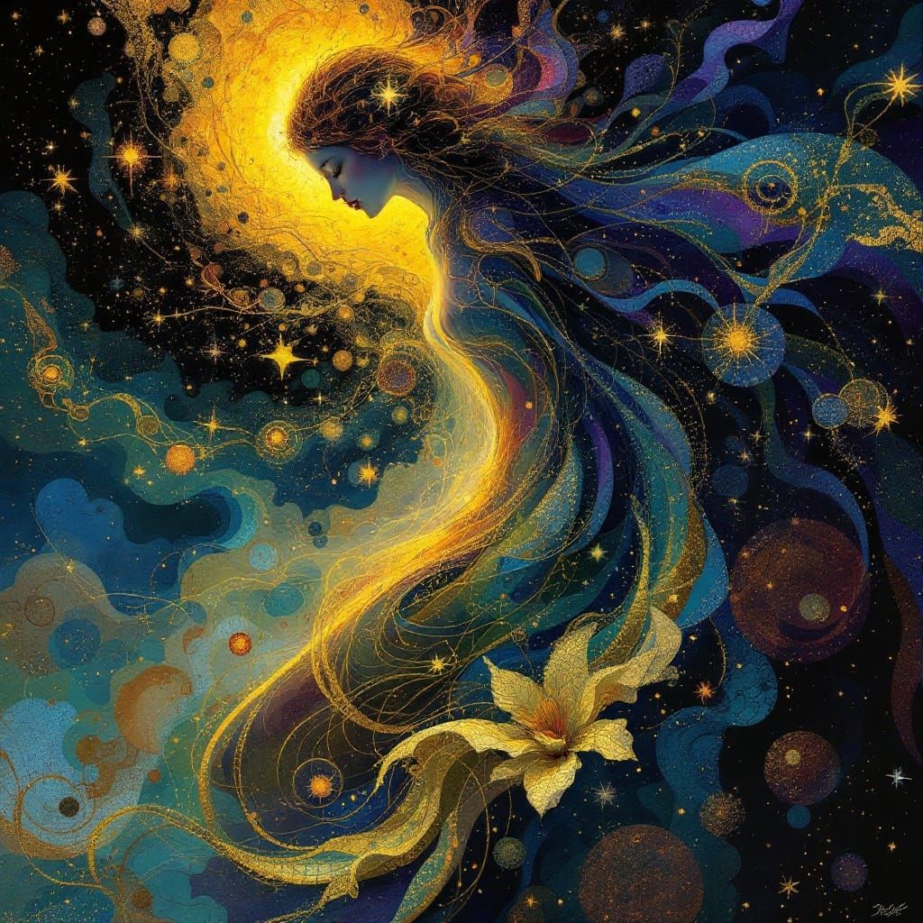 Ethereal Goddess of Sublime Beauty