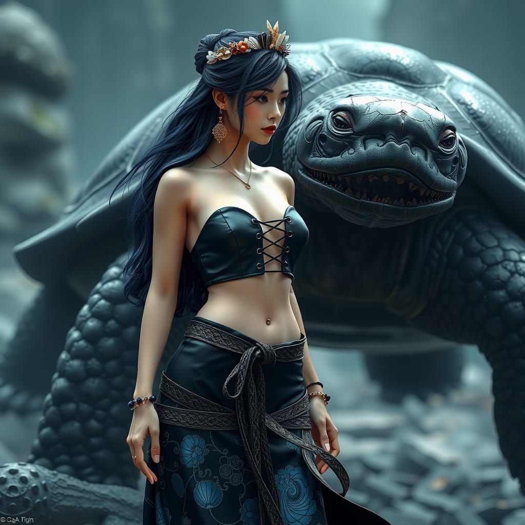 Genbu, Five Element water spirit.