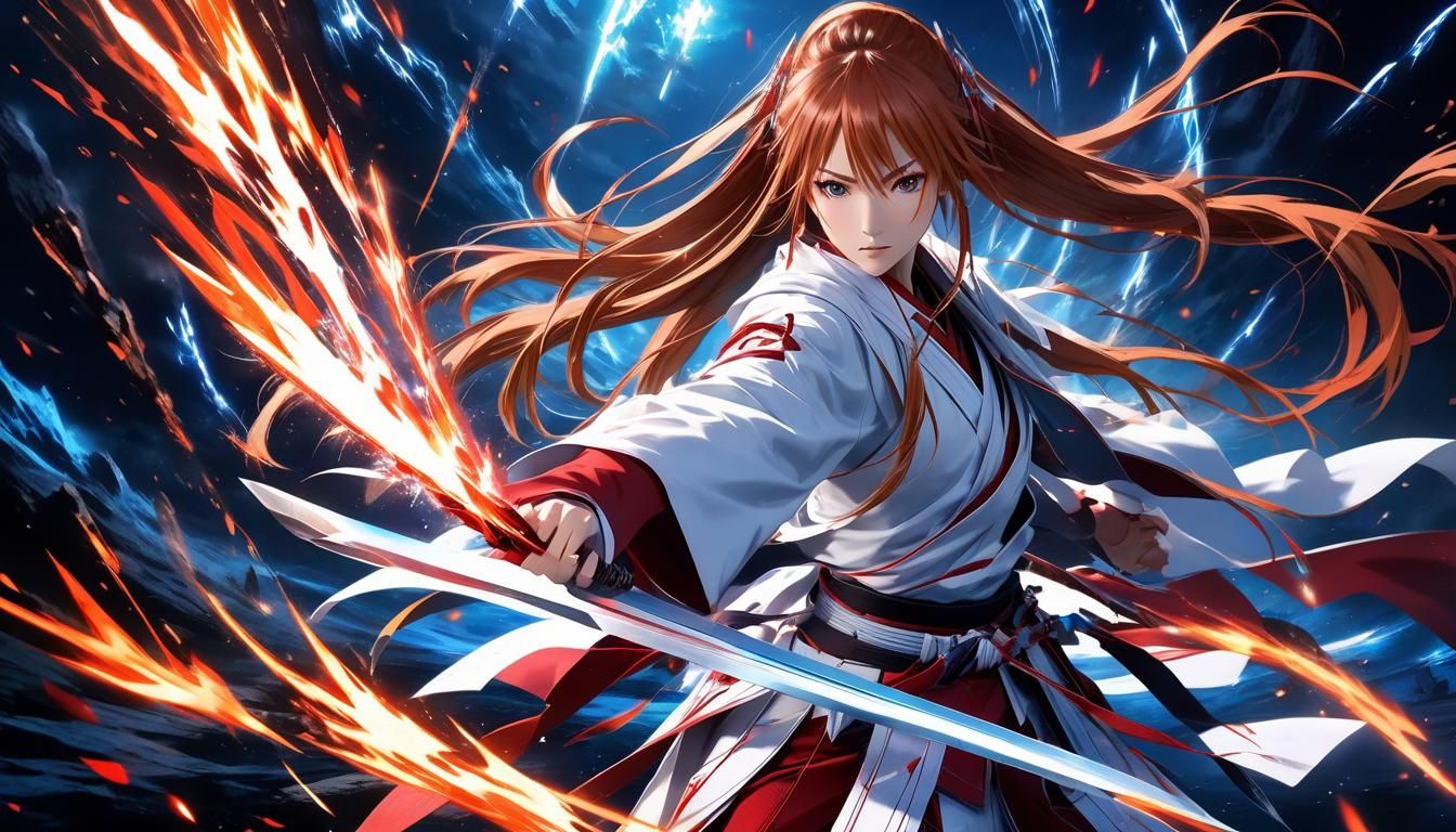 Epic Clash: Asuna's Triumph