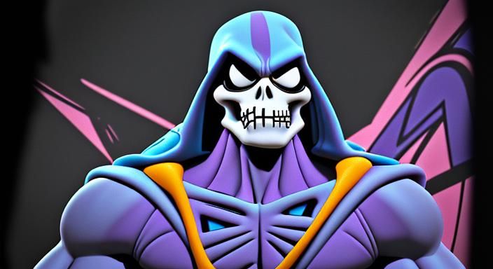 Space Ghost Interviews Skeletor: Graffiti Cartoon