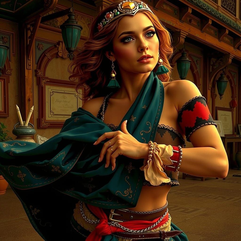 AI-Generated Masterpiece of Artistic Brilliance and Craftsma...