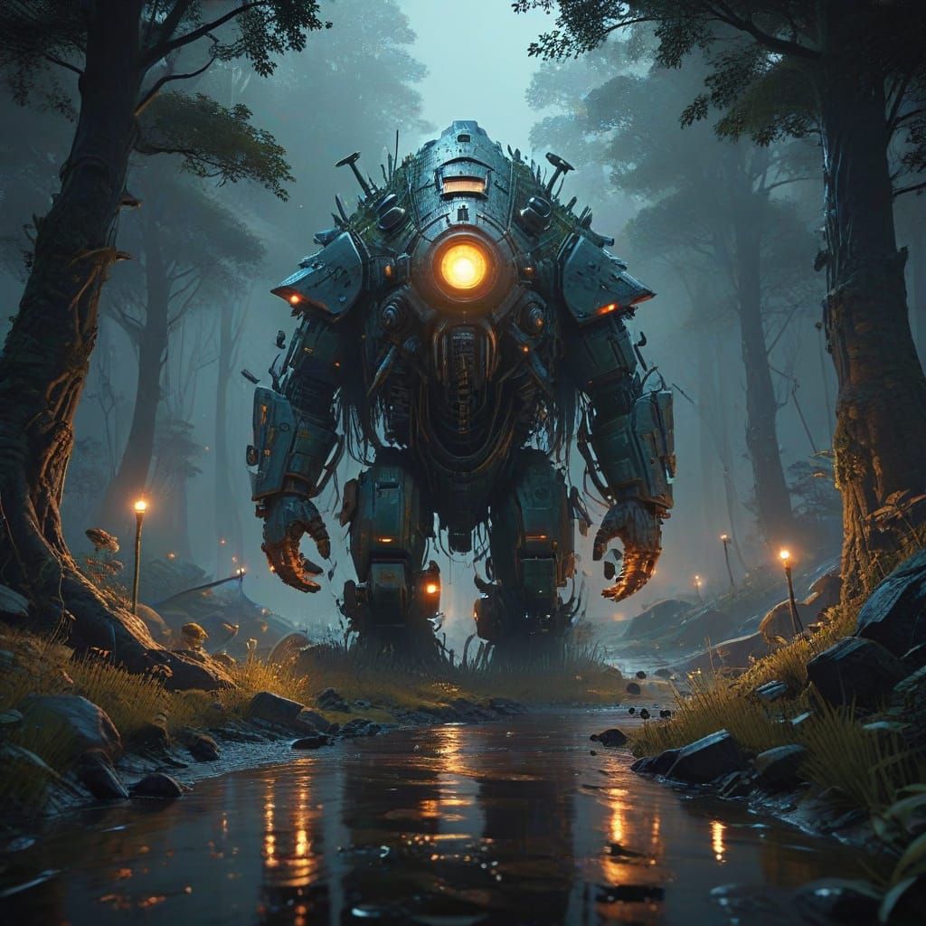 Epic Fantasy Concept Art in Unreal Engine 5 Style