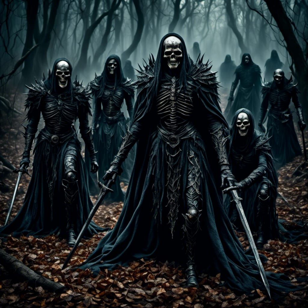 Nightmarish Toy Soldiers in Grim Style