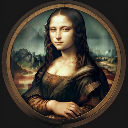 Mona Lisa Reimagined with AI Realism